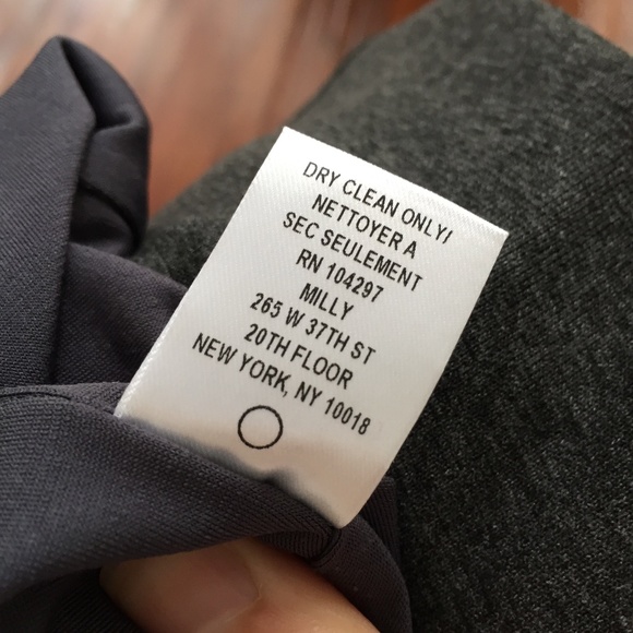 Charcoal Milly Mini Dress with Pockets - Picture 8 of 9